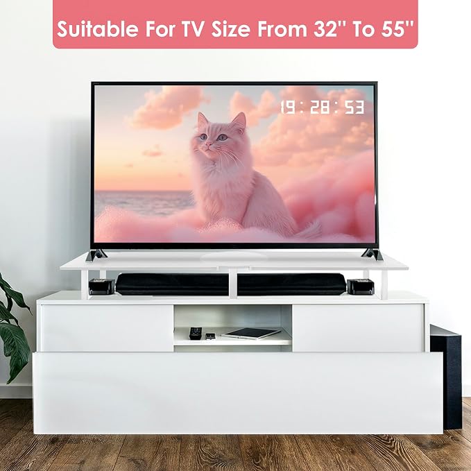 Dual-Monitor-Riser-Stand-For-Desk, Large Monitor Stand Riser - Image 6