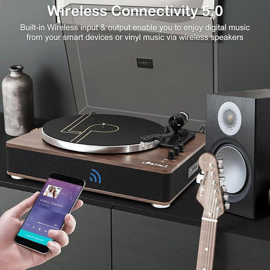 LP&No.1 Vinyl Record Player - Image 2