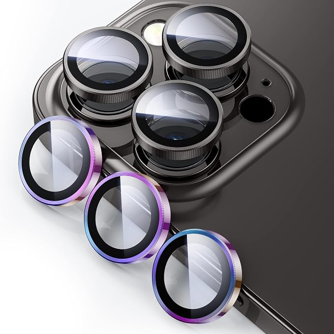 WSKEN for iPhone 14 Pro/iPhone 14 Pro Max Camera Lens Protector, HD Tempered by SmartProtectionGreenerFuture
