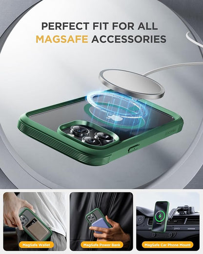 Miracase Magnetic for iPhone 15 Pro Case Full-Body Bumper Phone case - Image 5