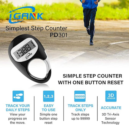 Simple Walking Pedometer 3D Step Counter - Image 2