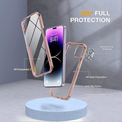 Miracase Glass Series Designed for iPhone 14 Pro Case 6.1 Inch, Upgrade - Image 2
