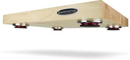 IsoAcoustics Delos Turntable Isolation Butcher Block Series: 1815M1 Maple - Image 2