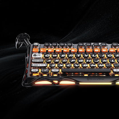 GravaStar Mercury K1 Pro Wireless Mechanical Gaming Keyboard, 75% Layout RGB - Image 5