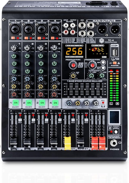 W IN-MIX 4 Channel Professional Audio Mixer by WIN-Mix