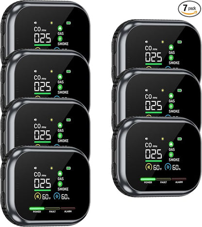 5 in 1 Indoor Air Quality Monitor, Portable Real-Time by Unknown