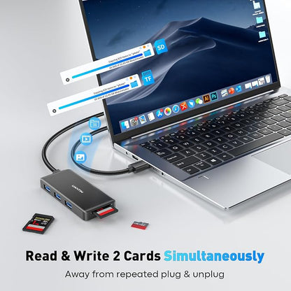 USB Hub for Laptop | 3-Port USBA 3.0 Splitter - Image 4
