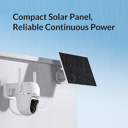 Vicohome 2K Solar Wireless WiFi Security Cameras Outdoor, 355° PTZ, Solar & - Image 3