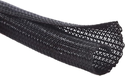 Alex Tech 10ft - 1/4 inch Cord Protector Wire Loom Tubing Cable Sleeve Split by AlexTech