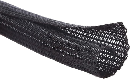 Alex Tech 10ft - 1 inch Cord Protector Wire Loom Tubing Cable Sleeve Split by AlexTech
