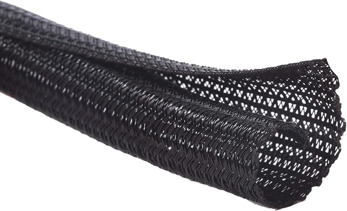 Alex Tech 25ft - 1 inch Cord Protector Wire Loom Tubing Cable Sleeve Split by AlexTech