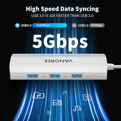 USB C to USB C Hub 10Gbps, 3 USB 3.2 Gen 2 Ports, 4K@60Hz HDMI, 100W PD - Image 8