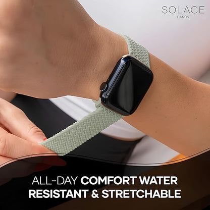 Solace Bands Imperium Adapt Wide Adjustable Nylon Braided Watch Band - Image 4