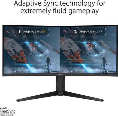 ASUS TUF Gaming 34” 1440P 1500R Curved Monitor - Image 4