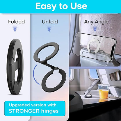 Mini Airplane Magnetic Phone Holder MagSafe Compatible Magnetic Travel Phone - Image 6