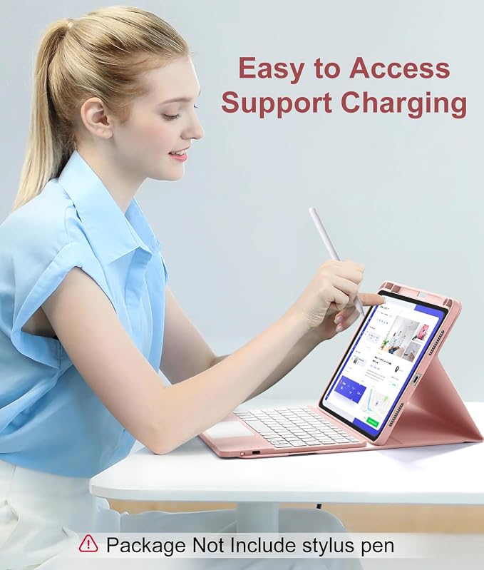 Compatible with iPad Air 11 Inch & Air 5th/ Air 4th Generation Case with - Image 7