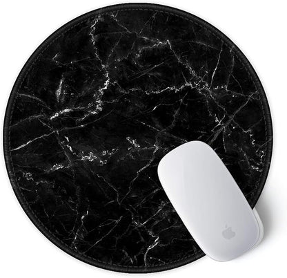 ITNRSIIET Round Mouse Pad with Stitched Edge Premium-Textured Waterproof - Image 2