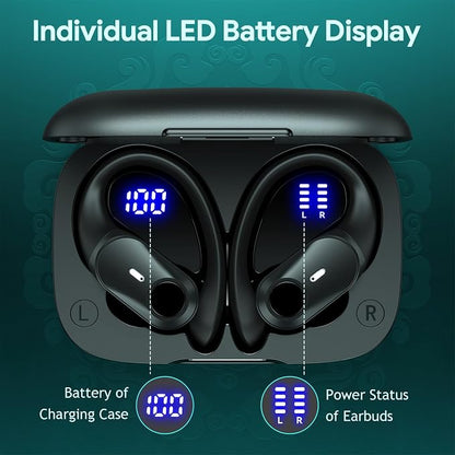 GOLREX Active Noise Cancelling Ear Buds Wireless Earbuds Bluetooth Headphones - Image 4