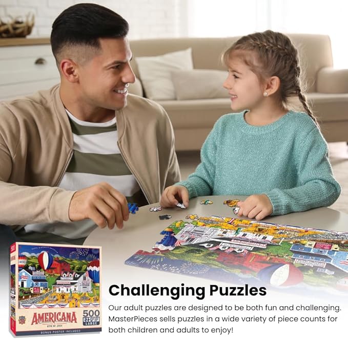 MasterPieces 500 Piece EZ Grip Jigsaw Puzzle - Image 4