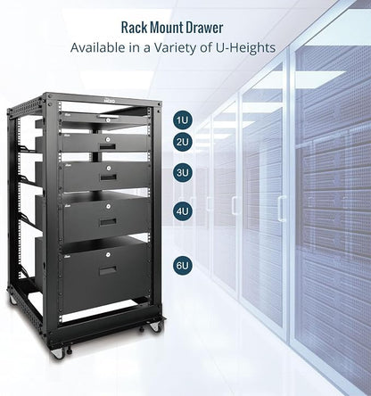 Tecmojo 6U Rack Drawer, Rack Mount Drawer - Image 6