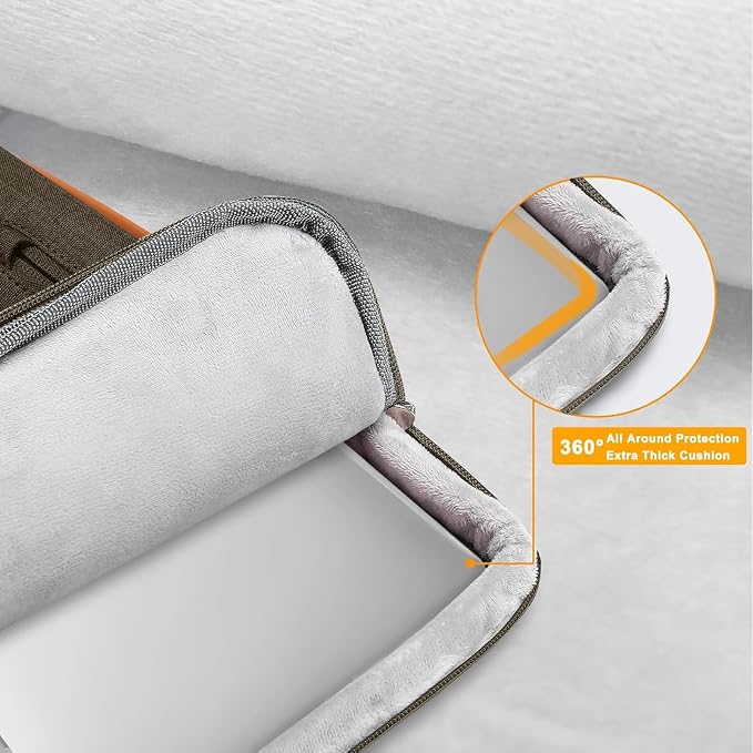 MOSISO 360 Protective Laptop Case 13.3 inch, 13-13.3 inch Laptop Sleeve - Image 3