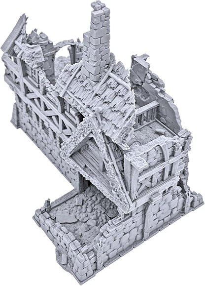 Ruined Port Merchant by Printable Scenery, 3D Printed Tabletop RPG Scenery and - Image 5
