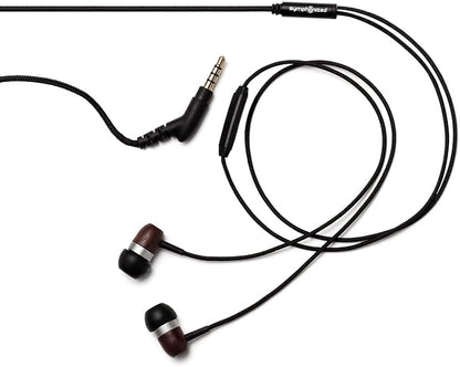 Symphonized Premium Wooden Earphones Wired Deep Bass Sound, 3D Sound, - Image 5