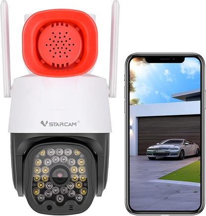 VSTARCAM 3MP Security Camera Outdoor, Home Camera Security, Outdoor WiFi Camera by VSTARCAM