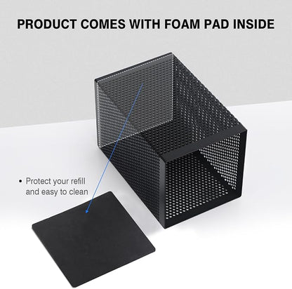 Comix Mesh Pen Holder Desk, Wire Pencil Holder - Image 4