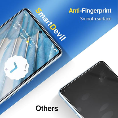 SMARTDEVIL [3+3 Pack for Google Pixel 7 Screen Protector - Image 7
