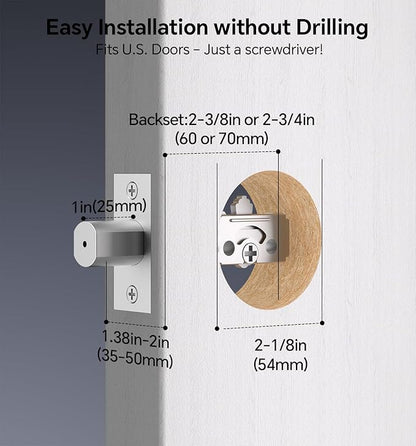 Ulecoce Keyless Entry Keypad Deadbolt - Image 6