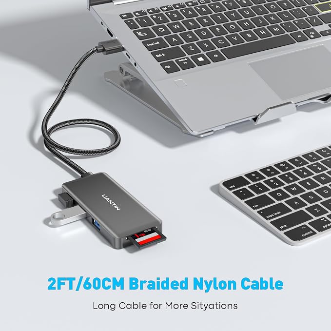 USB Hub for Laptop | 3-Port USBA 3.0 Splitter - Image 6