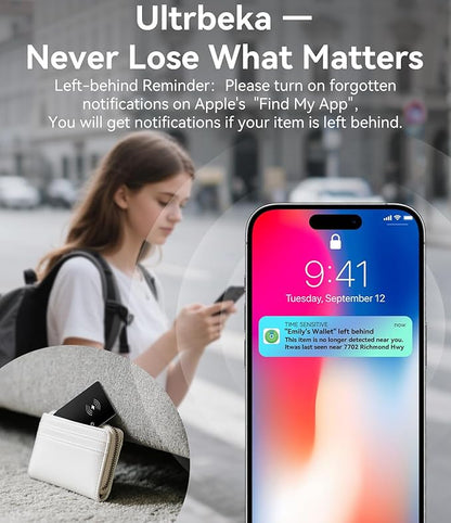 Ultrbeka Wallet Tracker Card IP68 Waterproof Rechargeable Bluetooth Tracker - Image 6