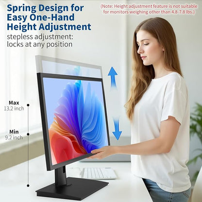 Vesa Monitor Stand with Spring-Adjustable Height, Rotation Vesa Stand, - Image 4