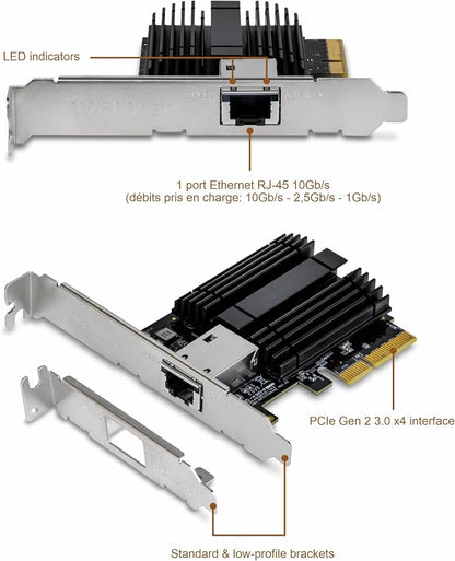 TRENDnet 10G PCIe Network Adapter, TEG-10GECTX, Convert a PCI Express Slot Into - Image 7