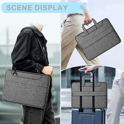 Universal Laptop Shoulder Bag 13-17.3 Inch Shockproof Briefcase - Image 6
