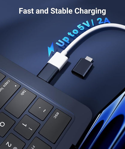 Syntech USB C to USB Adapter Pack of 2 USB C Male to USB3 Female Adapter - Image 7