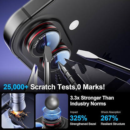 X-it 2 Pack Camera Lens Protector, Shatterproof Anti-Scratch Ultra HD - Image 5