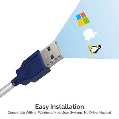 SABRENT USB 2.0 to Serial DB 9 RS 232 Converter Cable, Prolific Chipset - Image 5