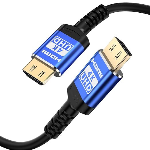 18Gbps hdmi Cable 10 ft with Gripping Connectors, 4k Ultra high Speed Ethernet by Adrenenjoyer