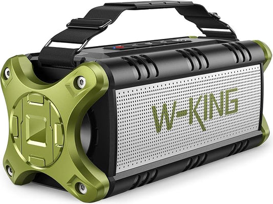 W-KING Bluetooth Speaker, 90W Max Portable Loud Speakers Wireless, IPX6 by W-KING