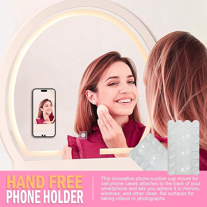 2024 Upgrade 2PCS Silicone Suction Cup Phone Case Adhesive Mount, Adhesive Grip - Image 5