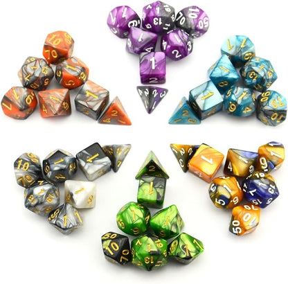 SmartDealsPro Double-Colors Polyhedral Dice Sets - Image 2