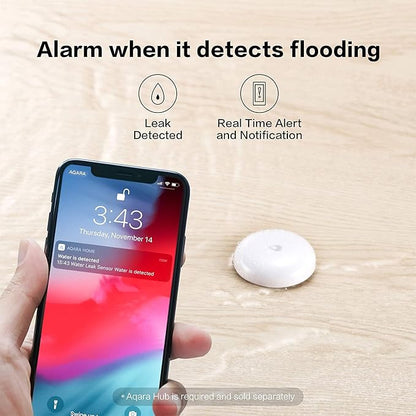 Aqara Water Leak Sensor, Zigbee Wireless Water Leak Detector - Image 7