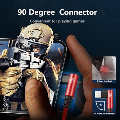 10ft iPhone Charger Cable, Long Fast Charging Cord Compatible - Image 3