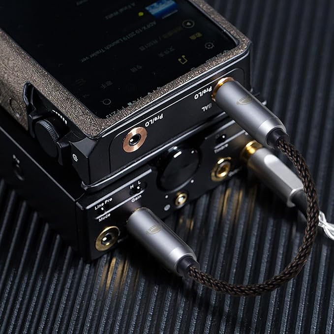 okcsc 4.4MM Male to 3.5MM Male Ultra Short Hifi Audio Cable - Image 8