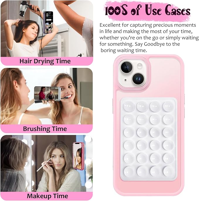 Silicone Suction Phone Case Mount, Silicon Adhesive Phone Accessory - Image 3