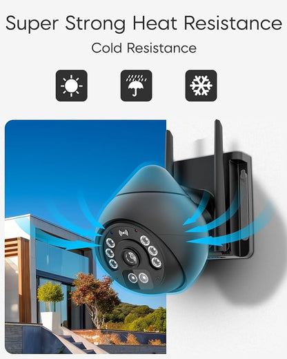 VSTARCAM 4MP Outdoor Security Camera, 360° View, Color Night Vision, PIR Motion - Image 7
