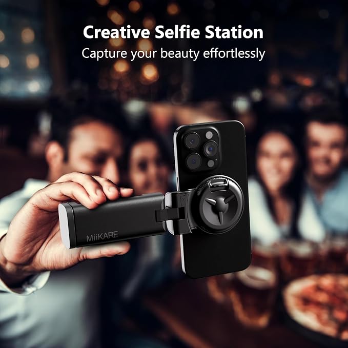 MiiKARE Travel Essentials Magnetic Airplane Phone Holder, Universal Handsfree - Image 6