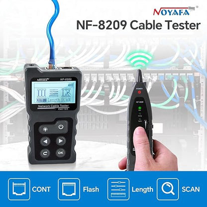NOYAFA NF-8209 Network Cable Tester, Ethernet Cable Wire Tester - Image 6
